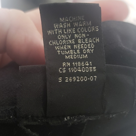 Lane Bryant pullon black trouser pants - Picture 8 of 8